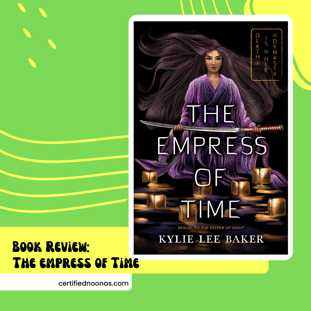 Book review: The Empress of Time with a picture of the book cover
