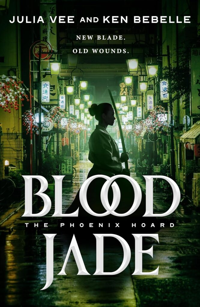 Cover for Blood Jade by Julia Vee and Ken Bebelle