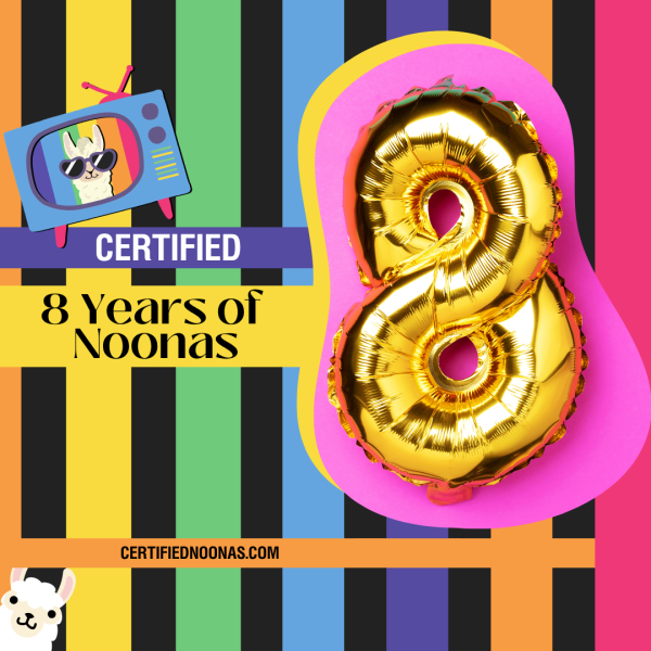 Certified 8 Years of Noonas